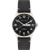 Pacific Montre pour homme, noire, -PC00946