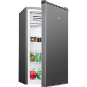 Bomann Réfrigérateur petit avec compartiment congélateur | Réfrigérateur avec compartiment congélateur | 83L | Plage de température 0°C +8°C | 2 clayettes & 3 clayettes de porte | KS 7257 gris