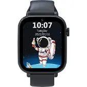 Forever , Montre intelligente pour enfants avec SIM WLAN Appel vidéo et GPS, Noir