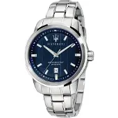 Maserati Montre à affichage analogique argent
