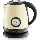 Emerio WK-109795.2, 1 l, 2000 W, Beige, Noir, Sans fil