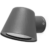 Faro Applique murale d'extérieur GINA GU10 IP44 gris foncé
