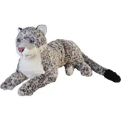Wild republic Jumbo Cuddlekins Snow Leopard Teddy 76 Cm Gris Enfants