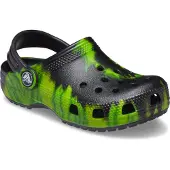 Crocs Classic Tie-Dye Graphic K Kinder Clog Roomy Fit 205451, pointure : 23/24 EU