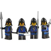LEGO MOC Minifigures Chevalier Faucon Lancier Battle Pack Pièces 4x