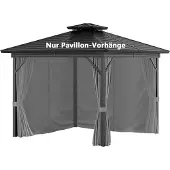 Sonstiges Pavillon Parties latérales Set 4pcs 3x3m Imperméable Protection UV