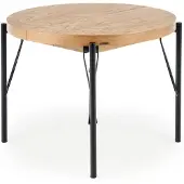 Halmar Table de salle à manger pliante moderne Inferno