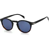 David Beckham Lunettes de soleil - - DB 1036/S - Noir - Aviator - Verres gris Cat.3