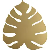TK Lighting Applique MONSTERA GOLD 4665