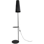 TK Lighting Lampadaire avec abat-jour 170x36cm Noir moderne Zing