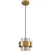 Toolight Lampe Suspendue APP1236-1CP Gold