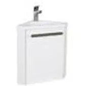 MOB-IN Meuble lave-mains d'angle suspendu SKINO