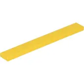 LEGO 1x8 carreaux 4162 - 10 pièces jaune