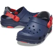 Crocs Classic All-Terrain Clog T - Pantoufles pour enfants 206747 bleu marine, pointure : 24/25 EU
