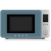 Smeg Kombi-Mikrowelle MOC02SBMEU, 9 Fkt, 2100W, Sturmblau matt