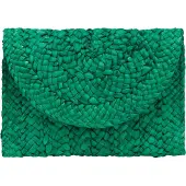 FENIA Pochette pour femme - verte, taille unique