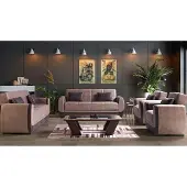 JV Möbel Sofagarnitur Sessel Textil Sofa Luxus Komplett Luxus JVmoebel