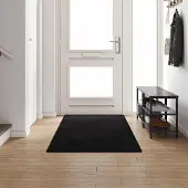 Syfax Tapis Couloir Noir 100 x 300 cm