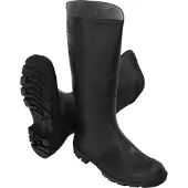 WOLFPACK Bottes hautes en caoutchouc, noires, t. 47