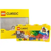 LEGO Classic Boîte de briques + 1 plaque grise - 10696 NOUVEAU ! Pièces 485x