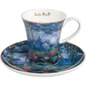 Goebel Claude Monet - Seerosen mit Weide (Espressotasse,...