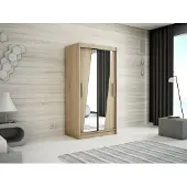 Minio Armoire 100 cm RHOMB Chêne Sonoma