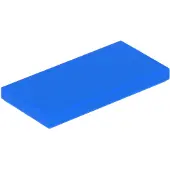 LEGO 25 pièces , pièce c. 87079 en bleu