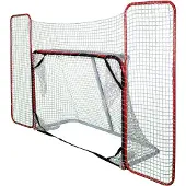 Merco But de hockey Target pliable, avec filet latéral