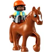 LEGO Ferme DUPLO : Bébé avec poney