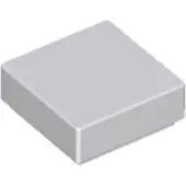 LEGO 1x1 carreaux 3070 - 100 pièces Gris bleuté clair