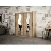 Minio Armoire 150 cm SEWILLA Chêne Sonoma
