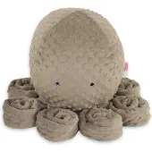 Bobono Doudou Étoile de Mer XXL Doux Marron pour Enfants