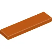 LEGO 50 pièces , part c. 2431, orange foncé (orange foncé)