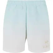 Karl kani Shorts de bain bleu ciel / blanc