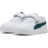 Puma Chaussures de sport Court Classic Clean Ac+ Blanc, taille 22 (garçons) Blanc, taille 22