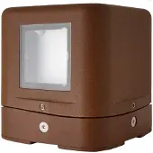 Franssen Lampe de jardin LED Kubs double face