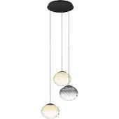 Eglo Suspension Pantoja, noire, diamètre 52 cm