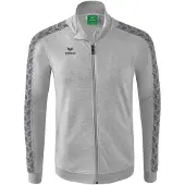 Erima Veste de survêtement Essential Team Gris clair chiné/gris ardoise Junior - 140