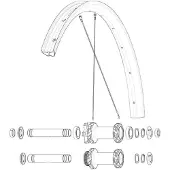 Mavic Jante Crossmax Sl Ultimate 30 argent 29'' argent 29
