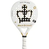 Black Crown Raquette de padel - - Piton - Carbone 3K - Contrôle &amp; polyvalence - Surface 5D ExtraSpin
