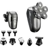 INF Rasoir / tondeuse 6 en 1 pour la tête et le visage Gris foncé