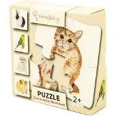 Mama Maluje Puzzle 4 pièces Animaux