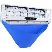 INF Housse de nettoyage pour climatisation, pack de 4 Blue