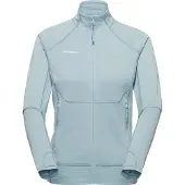 Mammut - Polaire stretch en Polartec Power Stretch zippée - Taiss ML Jacket Women Nebla pour Femme - Taille L - Bleu