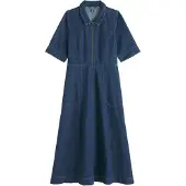 Seasalt Cornwall Robe-chemise 'Gwenter' bleu denim