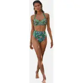 Love & roses Hauts de bikini gentiane / miel / vert / violet