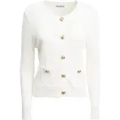 Influencer Cardigan blanc