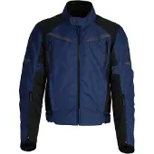 Acerbis X-Street blouson textile moto, noir/bleu, M