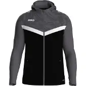 Jako Iconic Veste à Capuche Femme - Noir / Anthracite