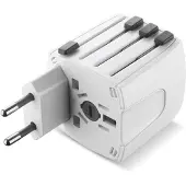 Cellularline Chargeur World Travel blanc (60646)